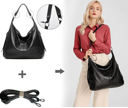 The Slouchy Soft Hobo Handbag 3-Piece Set