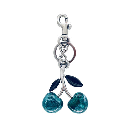 Cherry Bag Pendant Keychain – Exquisite Metal Car & Bag Charm